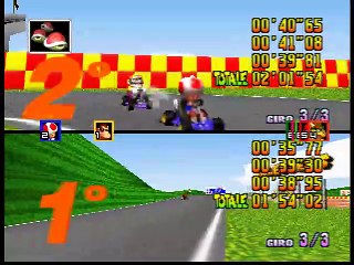 Mario Kart 64 online multiplayer - n64