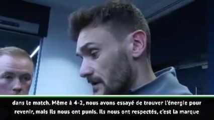 Groupe B - Lloris : "Nous avons abandonné trop facilement"