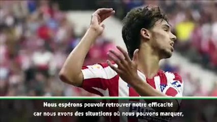 5e j. - Simeone : "Nous allons vite retrouver notre efficacité"
