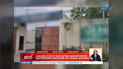 Lalaki, patay matapos makuryente sa videoke machine sa isang resort sa Pampanga | UB