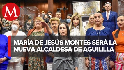 Congreso de Michoacán designa a alcaldesa sustituta de Aguililla