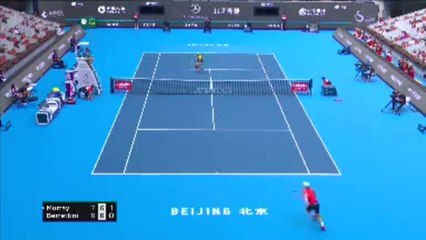 Pékin - Murray réalise une grande performance en dominant Berrettini