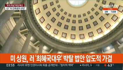 미 상원, 러 '최혜국대우' 박탈 법안 압도적 가결