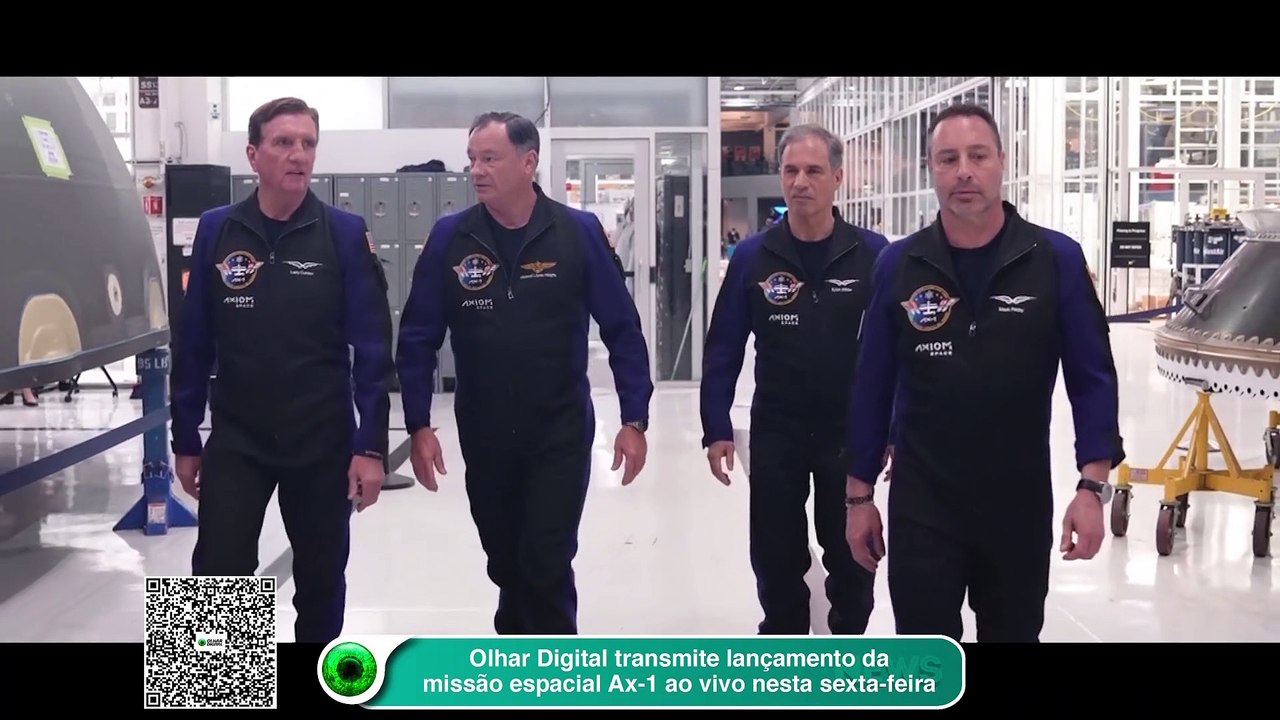 Olhar Digital transmite lançamento da missão espacial Ax-1 ao vivo nesta sexta-feira