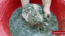 Mud Sand Cement Gritty Water Crumbles Satisfying Cr: Fantastic Sound ASMR