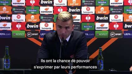 Quarts - Lopes sur Lukeba et Gusto : "C'est du costaud"