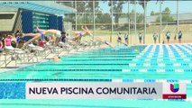 Inauguran nueva piscina para la comunidad y estudiantes en San Diego