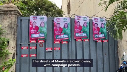 Download Video: Hand-painted campaign poster ng taga-suporta ni Isko Moreno, agaw-pansin