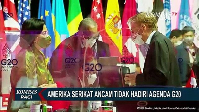 Jika Rusia Ikut Hadir, Amerika Serikat Ancam Boikot G20