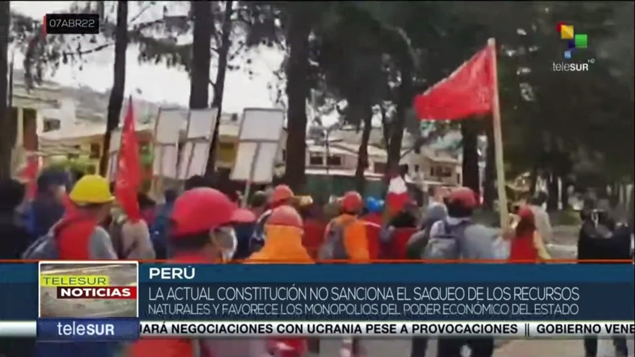 Perú: Sectores sociales exigen cierre del Congreso Nacional