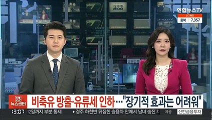 비축유 방출·유류세 인하…"장기적 효과는 어려워"
