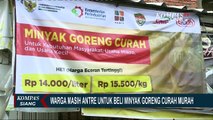 Warga Jakarta Antre Berjam-jam untuk Minyak Goreng, Per Keluarga Hanya Boleh Beli 2 Liter!