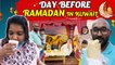 Day Before Ramadan in Kuwait | Street Food Shopping | Family Wings