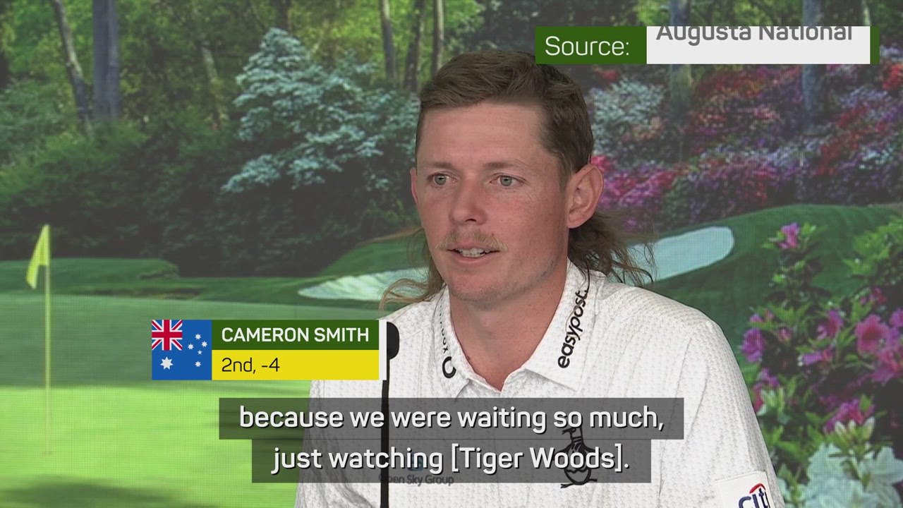 Golf stars react to Masters crowds for Tiger