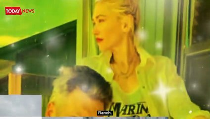 Gwen Stefani admits she’s lazy and lets hubby Blake Shelton do most of the work on their Oklahoma...