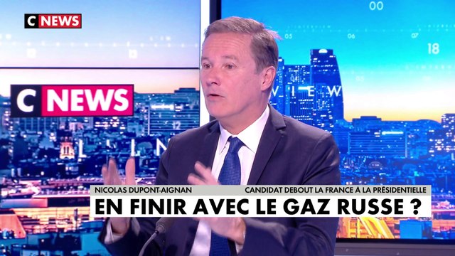 Nicolas Dupont-Aignan : «C'est un suicide pour les sociétés françaises de fermer en Russie»