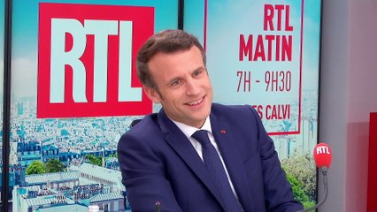 Philippe Caverivière face à Emmanuel Macron