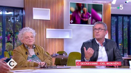 Christophe Dechavanne et Josée Dayan ont vécu un échange tendu sur le plateau de "C à Vous"
