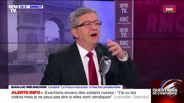 Jean-Luc Mélenchon: Je n'ai jamais été opposé aux sanctions, je suis partisan des sanctions efficaces