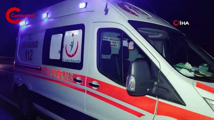 Tekirdağ’da karayolunda yürüyen yayaya tır çarptı, şahıs hayatını kaybetti