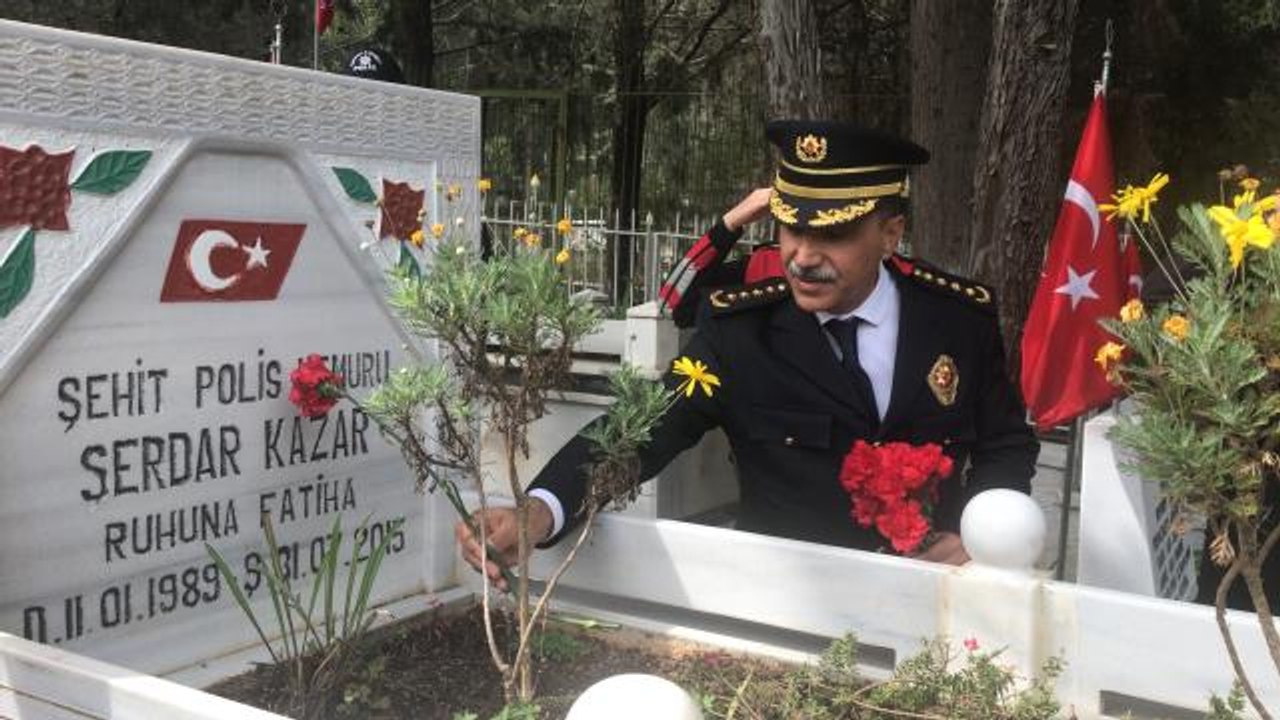 Son dakika haberleri: Polis Haftası'nda şehitler için anma programı düzenlendi