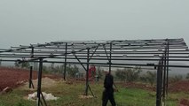 Hatay’da çiftçinin güneş panelleri çalındı