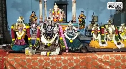 சிவகங்கை  சிவன் கோயில் சித்திரை திருவிழா; பரவசமடைந்த பக்தர்கள்!