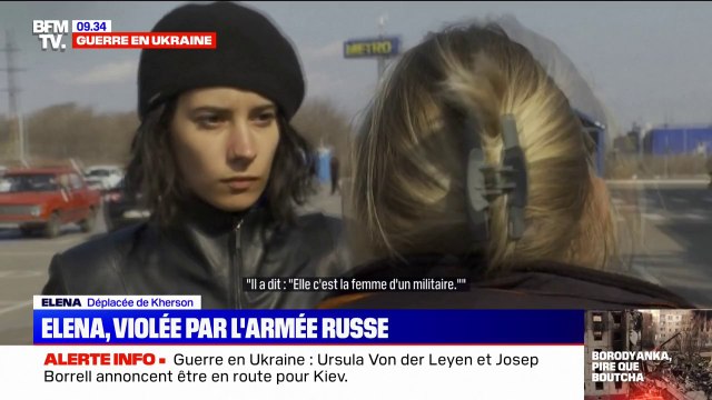 Je ne veux plus vivre : Elena, Ukrainienne violée par l'armée russe, raconte l'enfer qu'elle a vécu