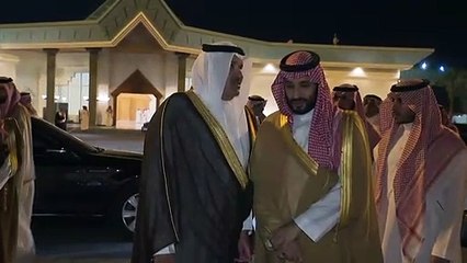 الأمير محمد بن سلمان يغادر المدينة المنورة