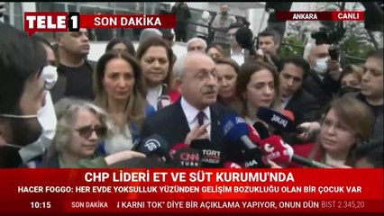 Kılıçdaroğlu, Et ve Süt Kurumu’nda