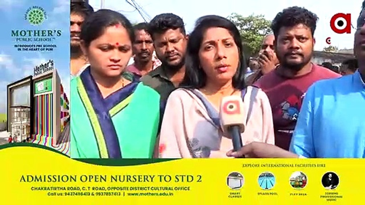 Daily market evicted near Jharpada, Suniti Mund slams Odisha Govt for eviction without Notice