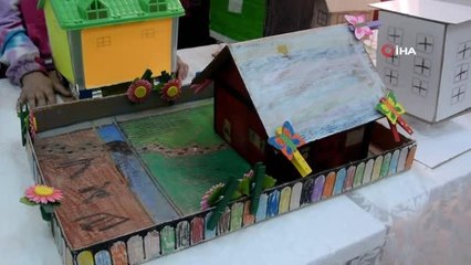 Hazırladıkları projeyle doğal afetlere dikkat çektiler