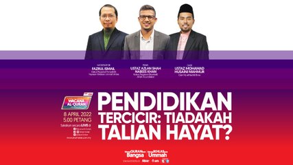 [LIVE] PENDIDIKAN TERCICIR: TIADAKAH TALIAN HAYAT?