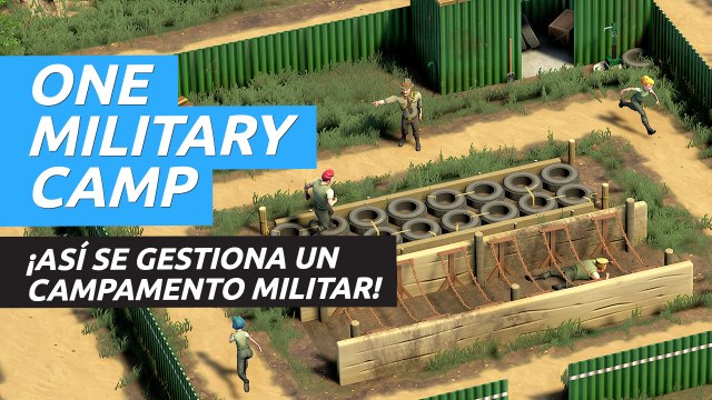 One Military Camp - gameplay del juego de gestión de un campamento militar