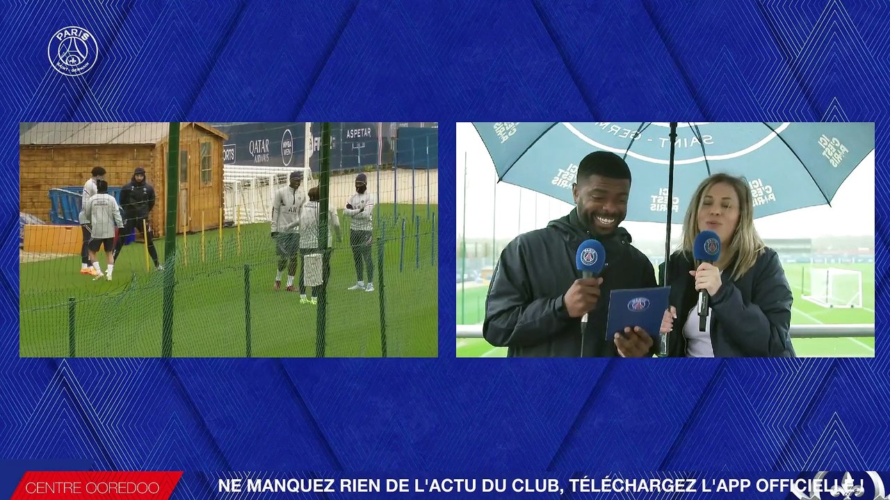 Replay : 15 minutes d'entraînement avant Clermont - Paris Saint-Germain