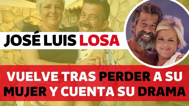 José Luis Losa, ganador de Supervivientes, narra el infierno que vive tras perder a su mujer