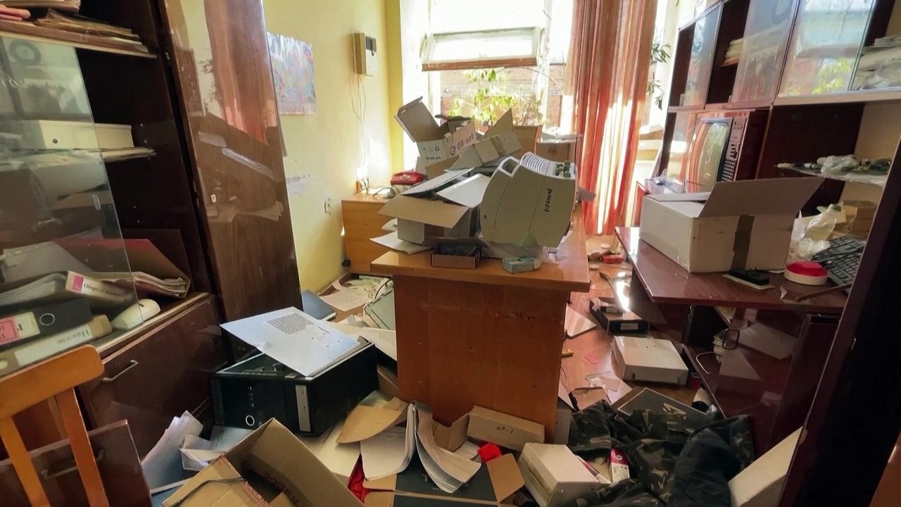 Inside Chernobyl's nuclear power plant after Russian occupation