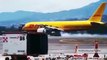 DHL plane in Costa Rica breaks in two after skid on runway