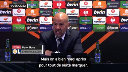 Peter Bosz : “On a pris un but con"