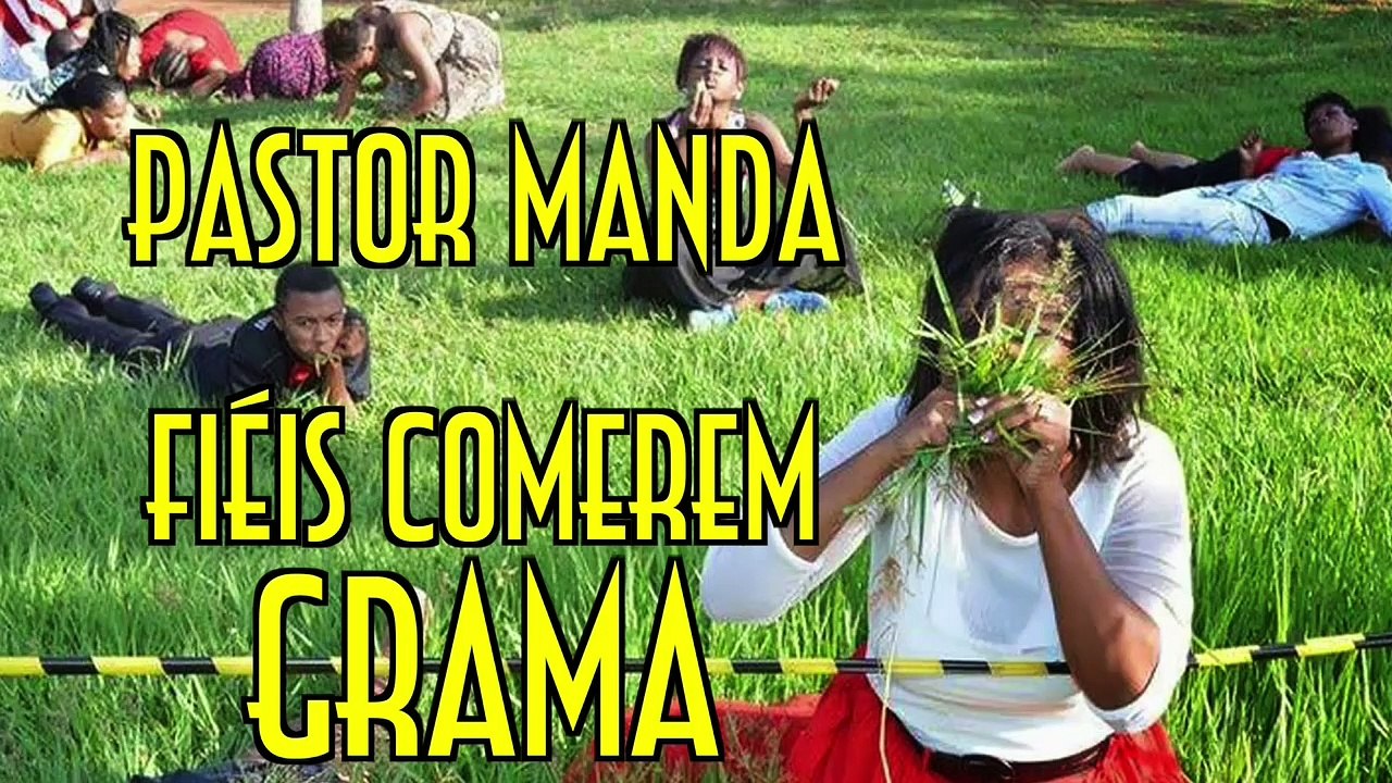 Pastor manda fiéis comerem grama - EMVB - Emerson Martins Video Blog 2016