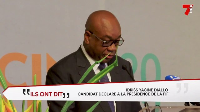 Idriss Diallo (candidat FIF) : Je suis porteur d'un projet sportif réaliste et réalisable .