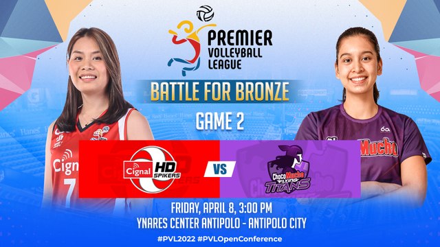 2022 PVL OPEN CONFERENCE | CIGNAL HD SPIKERS vs CHOCO MUCHO FLYING TITANS | APRIL 08, 2022