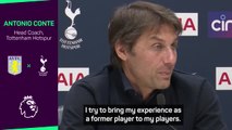 Conte taking on 'big brother' role at Spurs