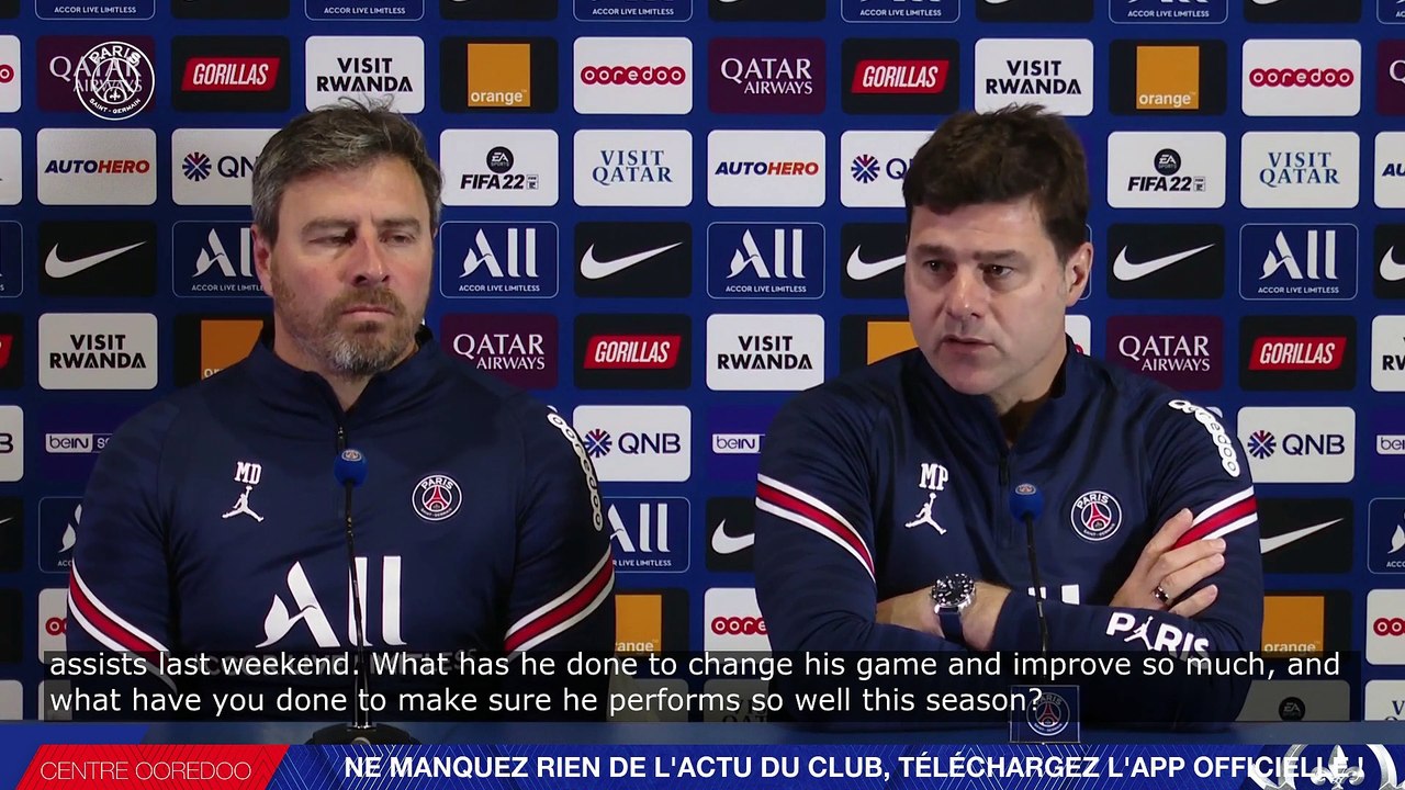 Replay : Conférence de presse de Mauricio Pochettino avant Clermont Foot 63 - Paris Saint-Germain