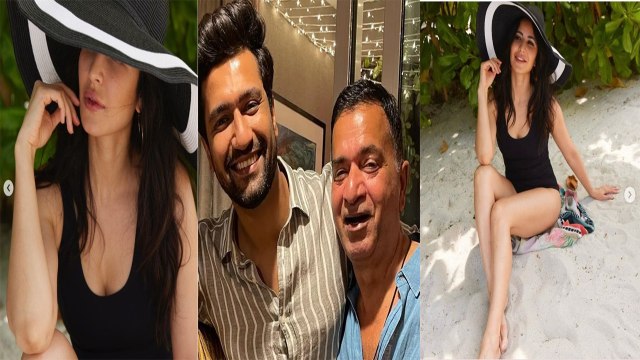 Katrina Kaif ने ब्लैक मोनोकिनी पहने फ़ोटो की शेयर, कटरीना को बिकिनी में देख ये बोले ससुर जी