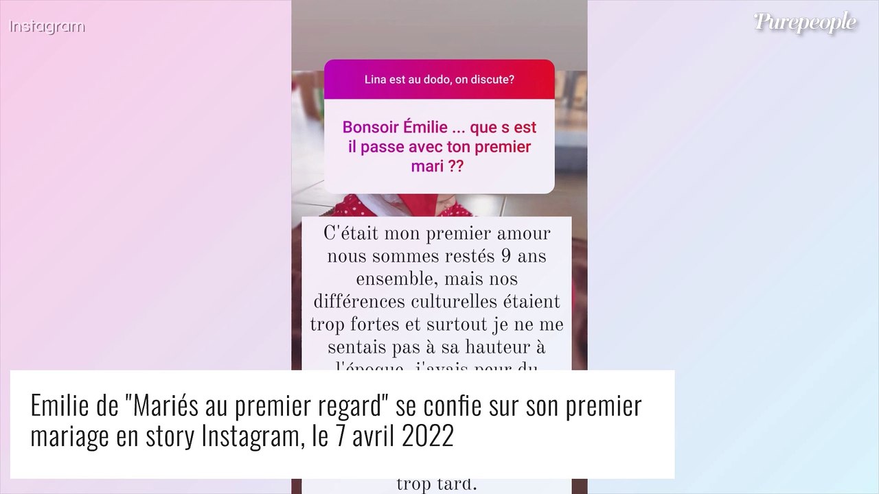 Emilie (Mariés au premier regard) blonde et déjà mariée : photos avec son ex et confidences sur leur divorce