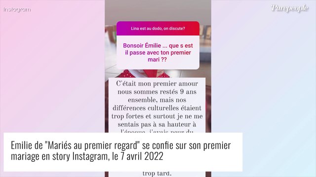 Emilie (Mariés au premier regard) blonde et déjà mariée : photos avec son ex et confidences sur leur divorce