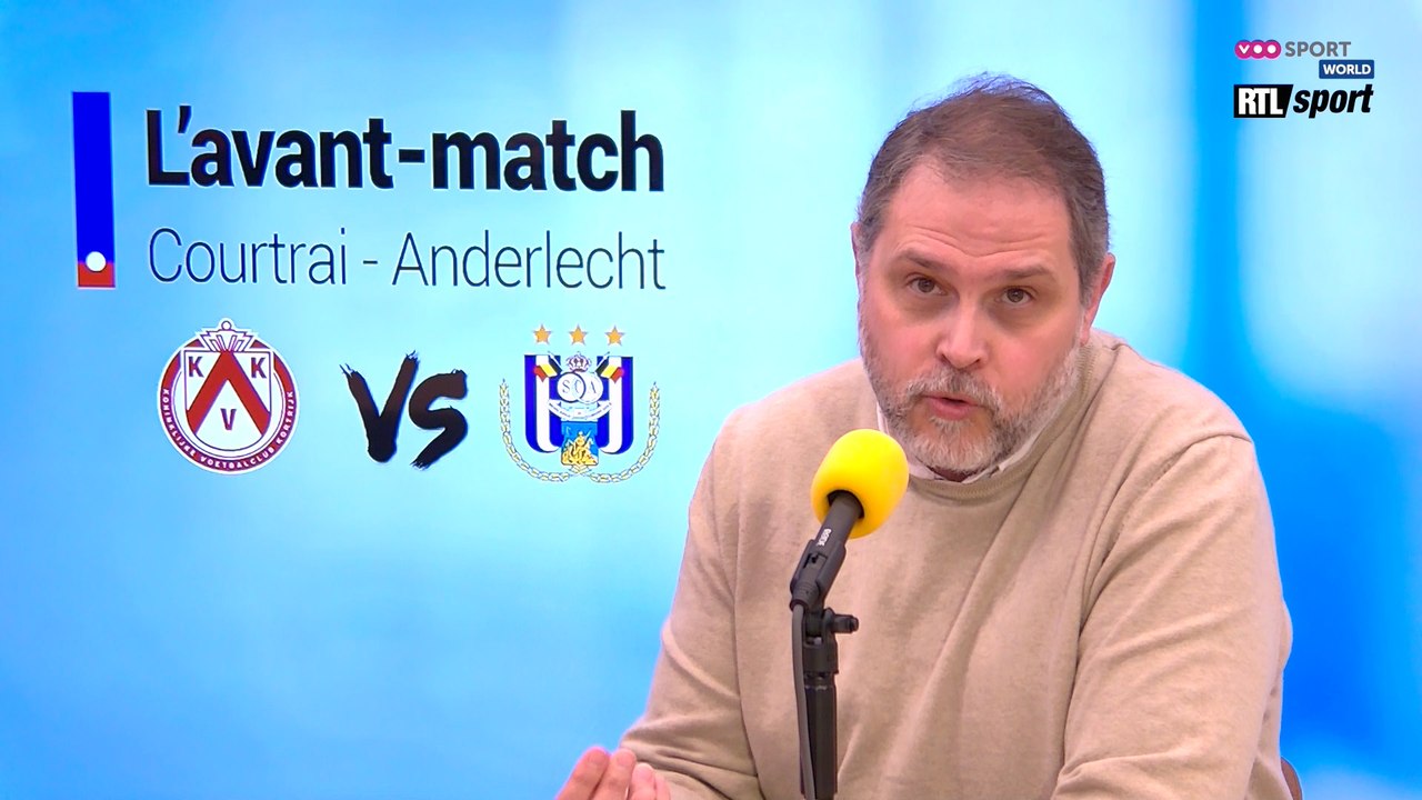 L'avant-match de Courtrai-Anderlecht: le match décisif des Mauves préfacé par nos experts