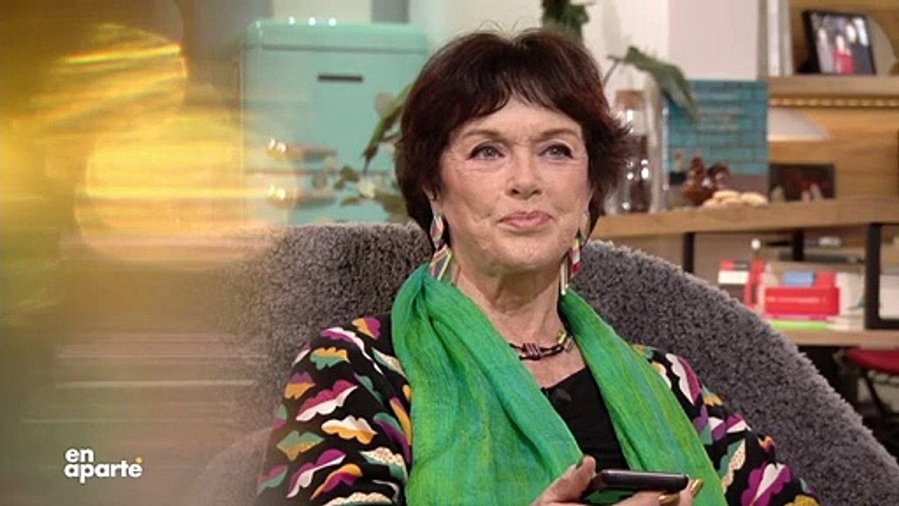 Anny Duperey dans l'émission "En Aparté", sur Canal+.