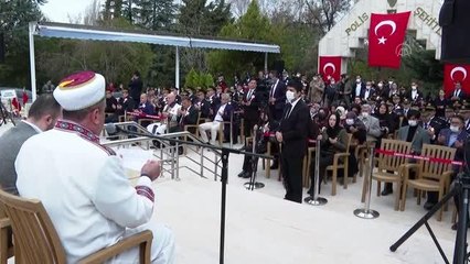 Son dakika gündem: Şehit polisler, Cebeci Şehitliği'nde düzenlenen törenle anıldı